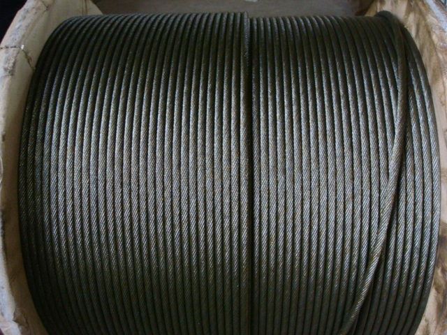 Ungalvanized Steel Wire Rope High Cable 1000m 6X37+iwrc For Vertical Well Banlance suppliers