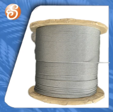 Não - girando o cabo de elevação de arame de aço de alta resistência de alta resistência 500m